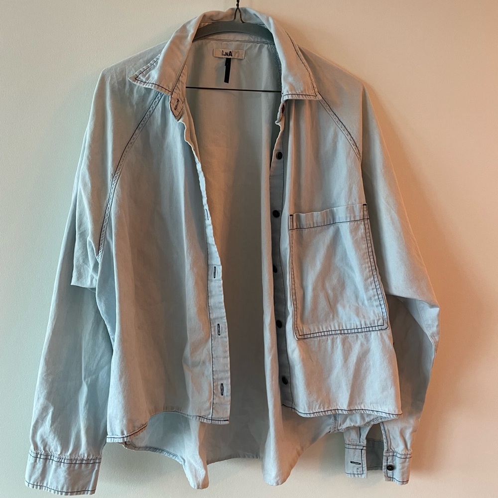 Anthropologie “denim” Shirt L